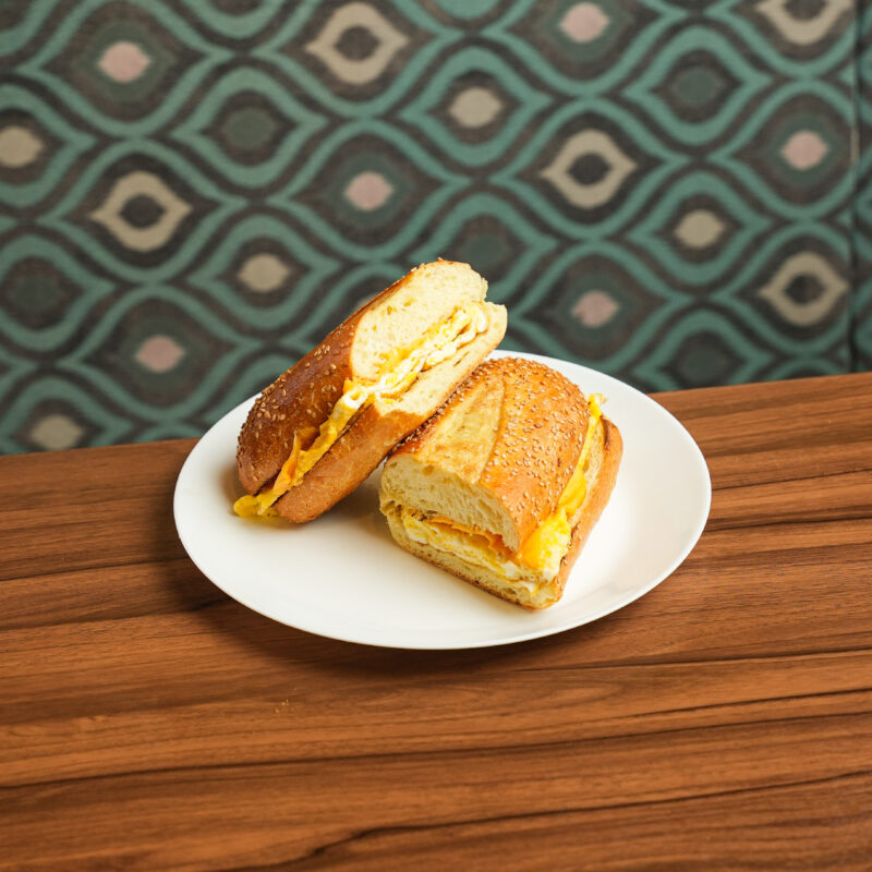Eggs (3), cheese on a Hero